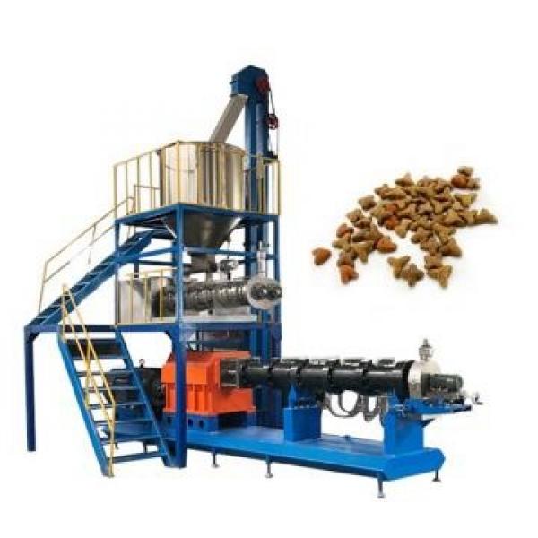 5t/H Automatic Cow Chicken Cattle Poultry Animal Feed Processing Plant Animal Feed Production Line Unit, Feed Pellet Processing Machine Floating Fish Feed Mill #1 image