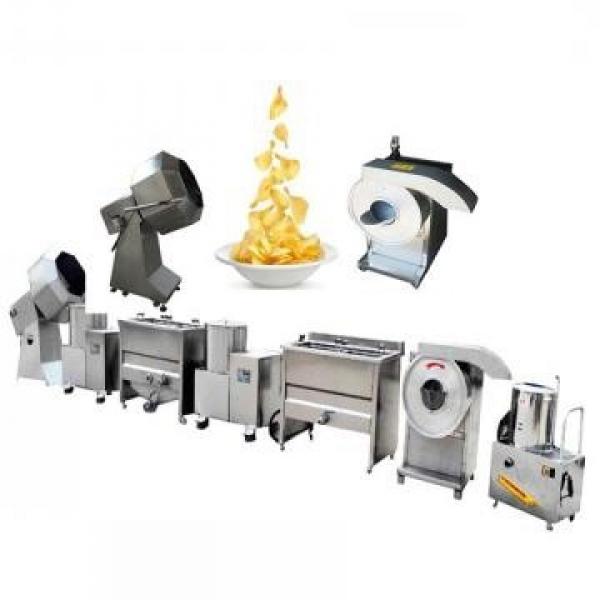 Hot Sale Potato Chips Crisps Making Machine/Frozen French Fries Frying Making Machine #1 image